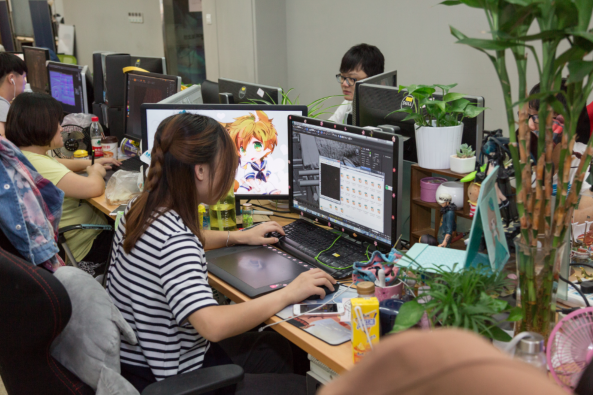 上海为什么选择88858cc永利学习游戏原画(图1)